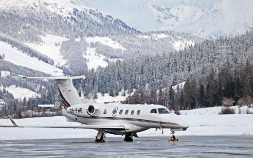 Mit dem Privatjet nach Skandinavien